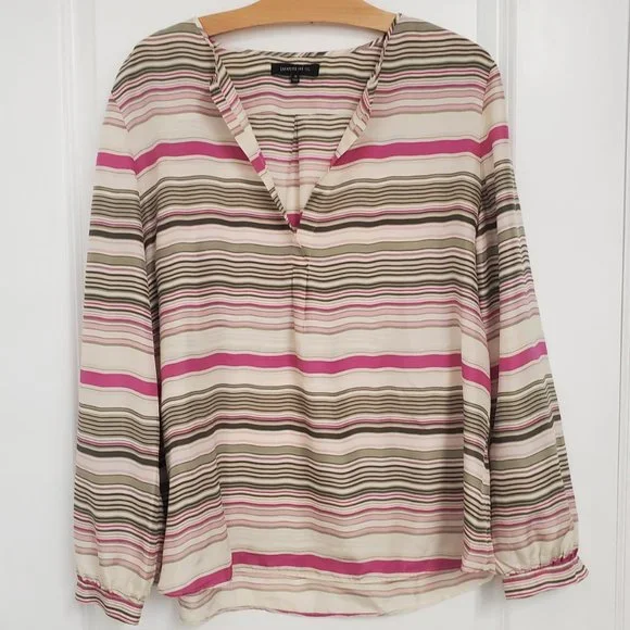 Lafayette 148 New York Silk Shirt - Picture 1 of 4